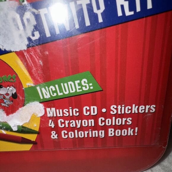 NEW - 50 Silly Songs by The Countdown Kids Activity kit (Stickers Crayo CD) Seal - Picture 2 of 8